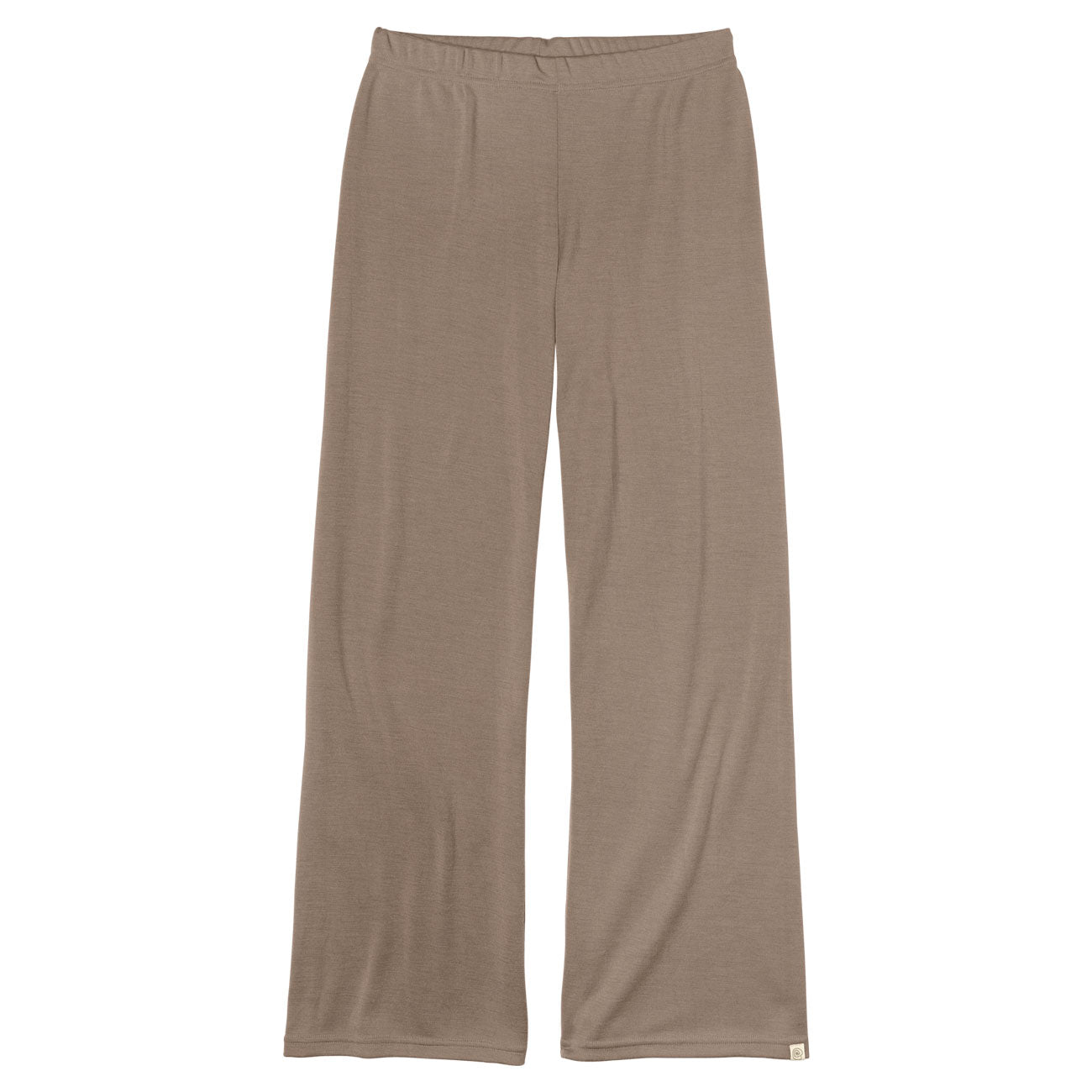 Pantalon large femme en laine et soie - ENGEL