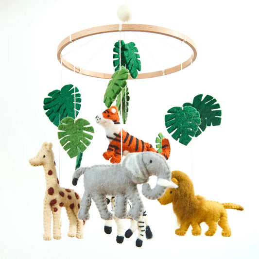 Mobile en laine pour bébé - NATURSTYLE