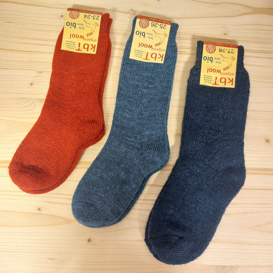 Chaussettes esquimaux bouclettes 100% Laine - HIRSCH