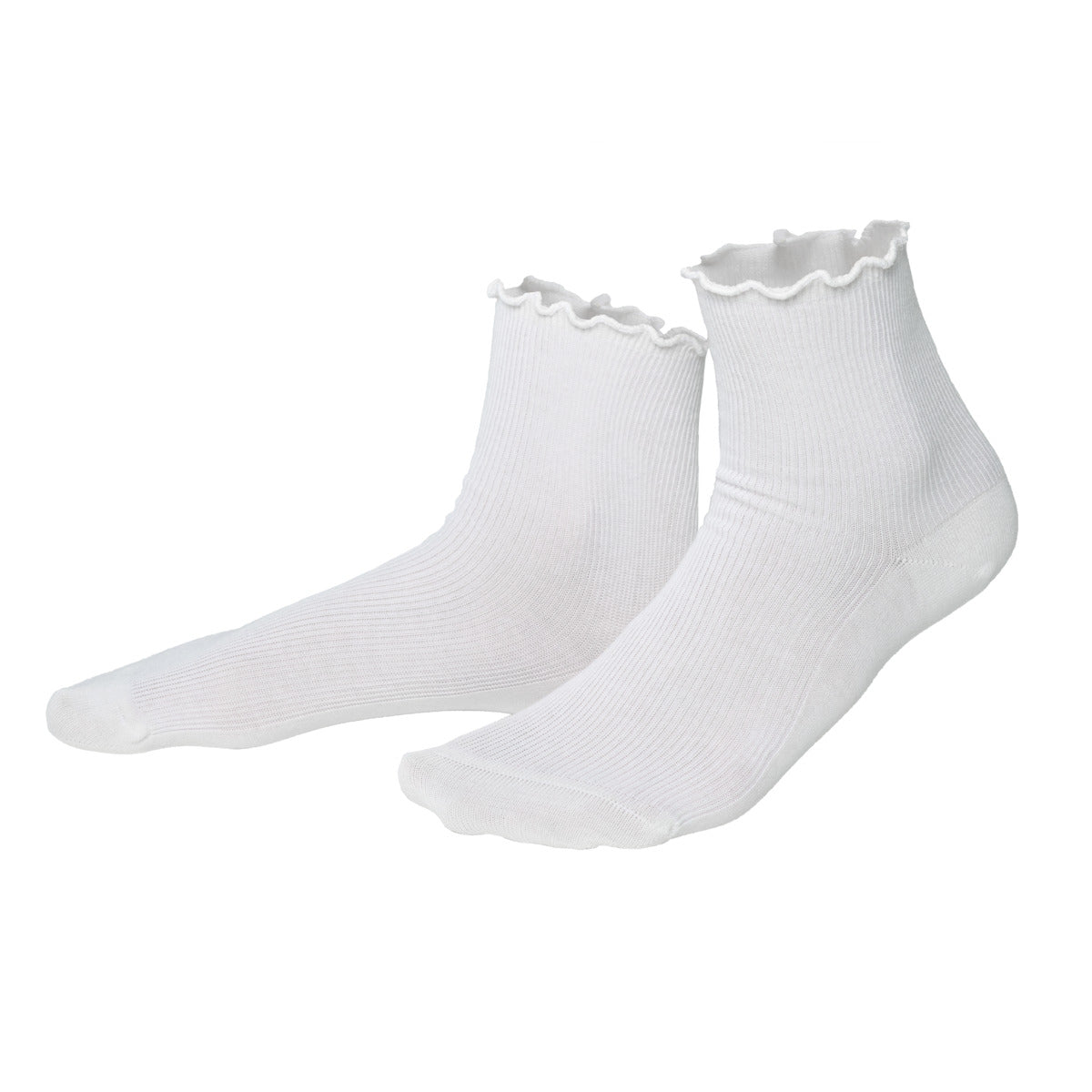 Duo de chaussettes ondulées ASTHER en coton bio - LIVING CRAFTS