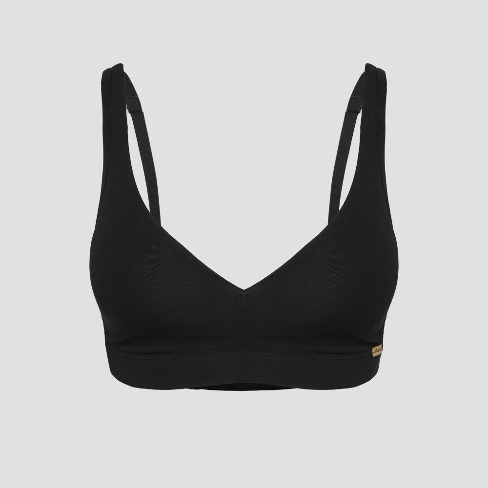 Soutien-gorge en coton large bretelles - COMAZO
