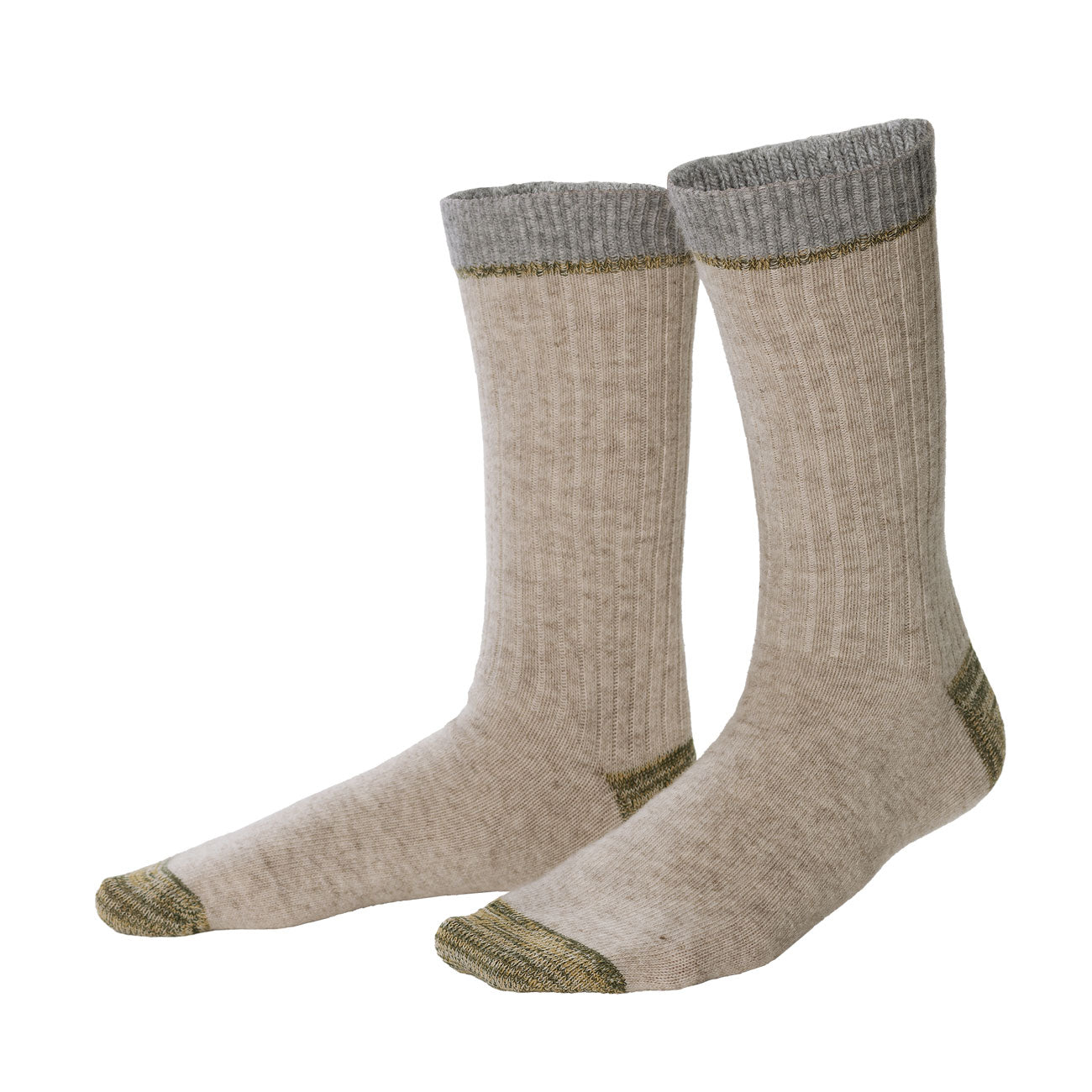 Chaussettes PATRICE coton bio et laine - LIVING CRAFTS