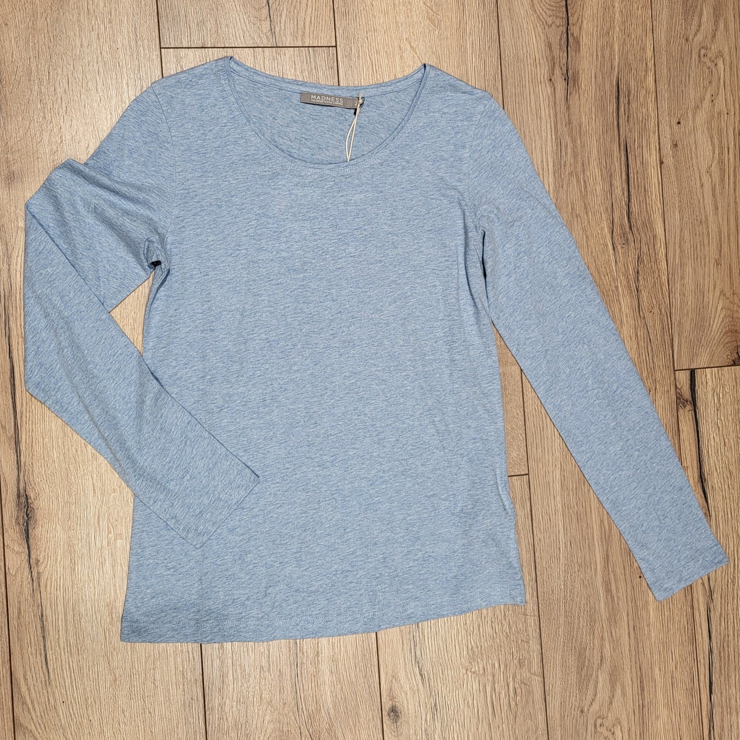 T-shirt basic manches longues 100% coton bio - MADNESS