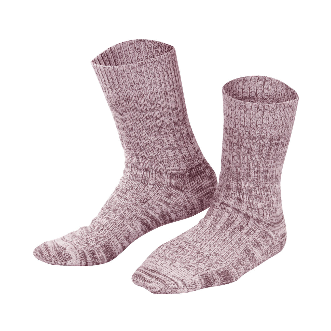 Chaussettes norvégiennes JEAN laine et coton - LIVING CRAFTS