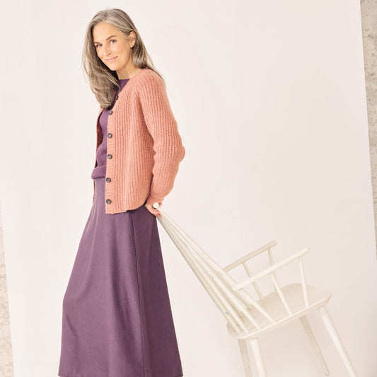 Cardigan côtelé coton et laine - MADNESS