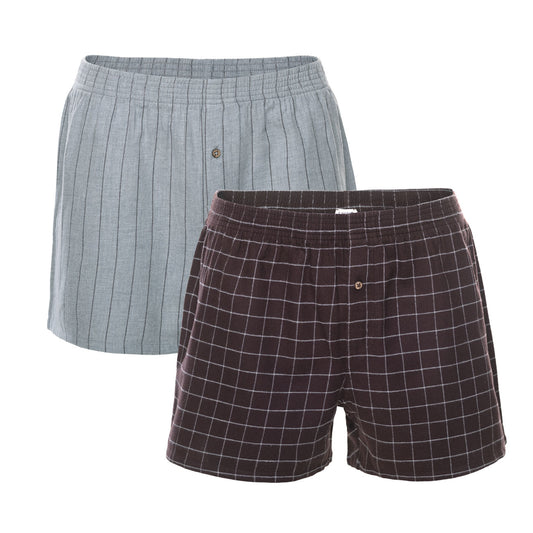 Duo de boxer BORIS 100% coton bio - LIVING CRAFTS