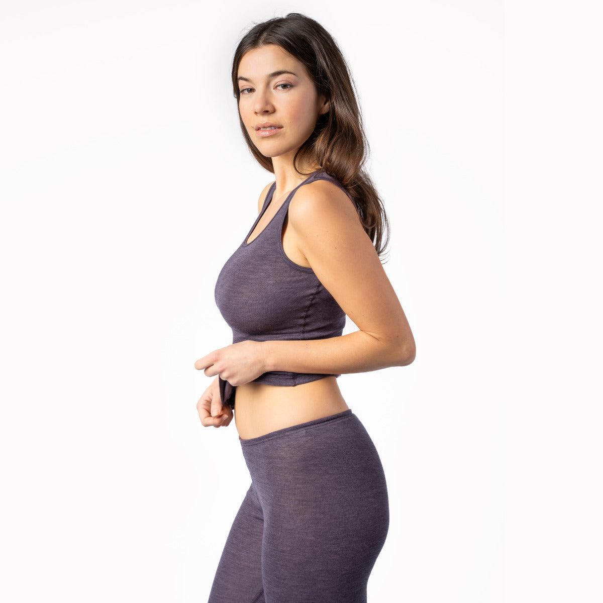 Legging en laine et coton BASSY - LIVING CRAFTS