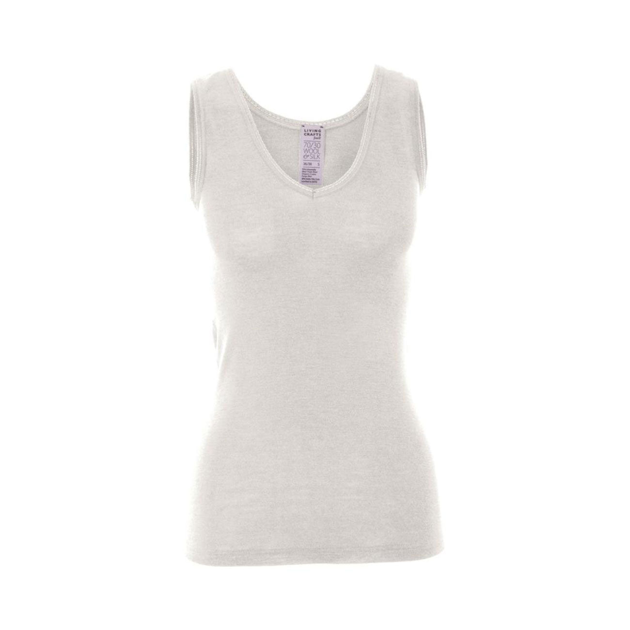 Débardeur FREYA 70% Laine 30% Soie - LIVING CRAFTS