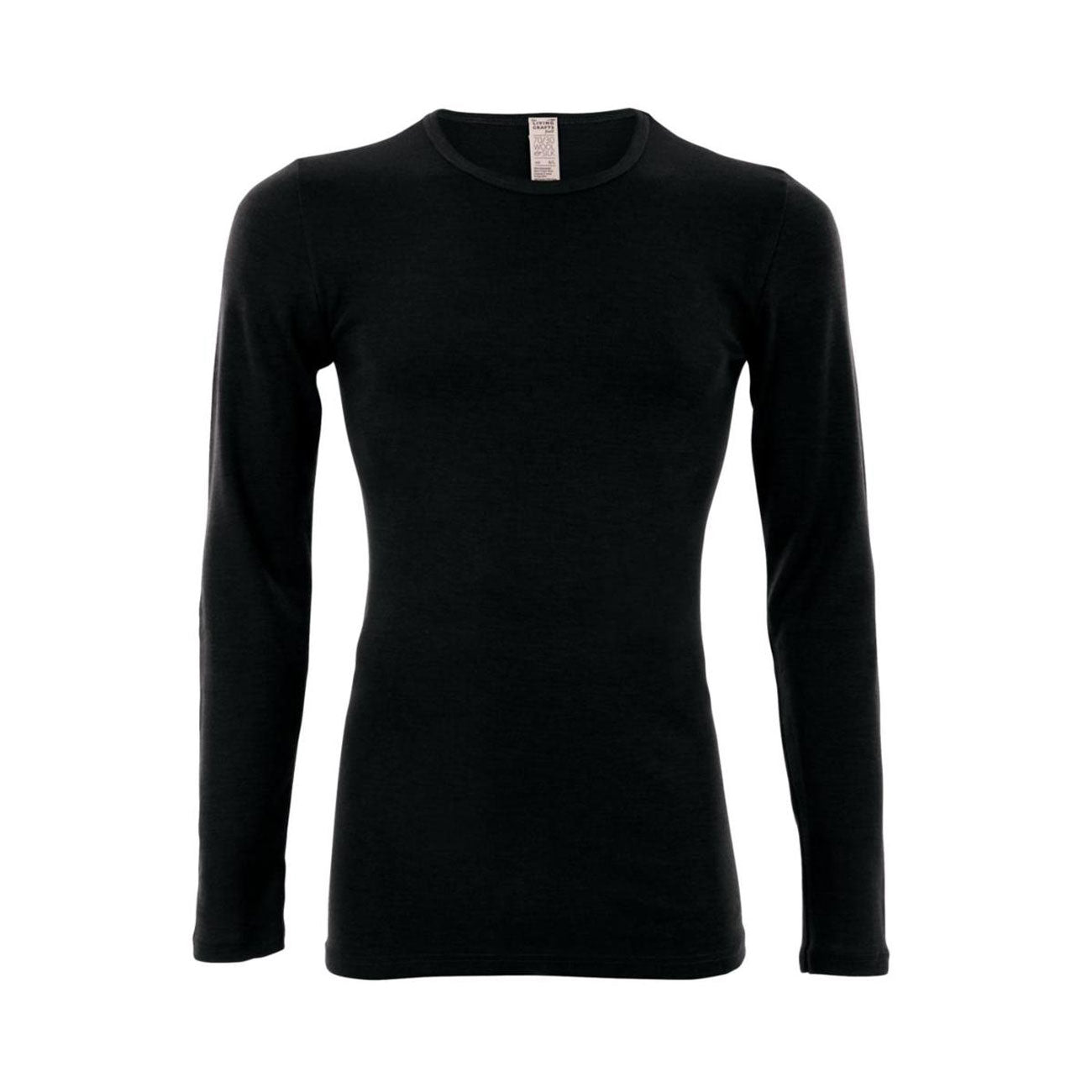 Maillot HARVEY manches longues en laine et soie - LIVING CRAFTS