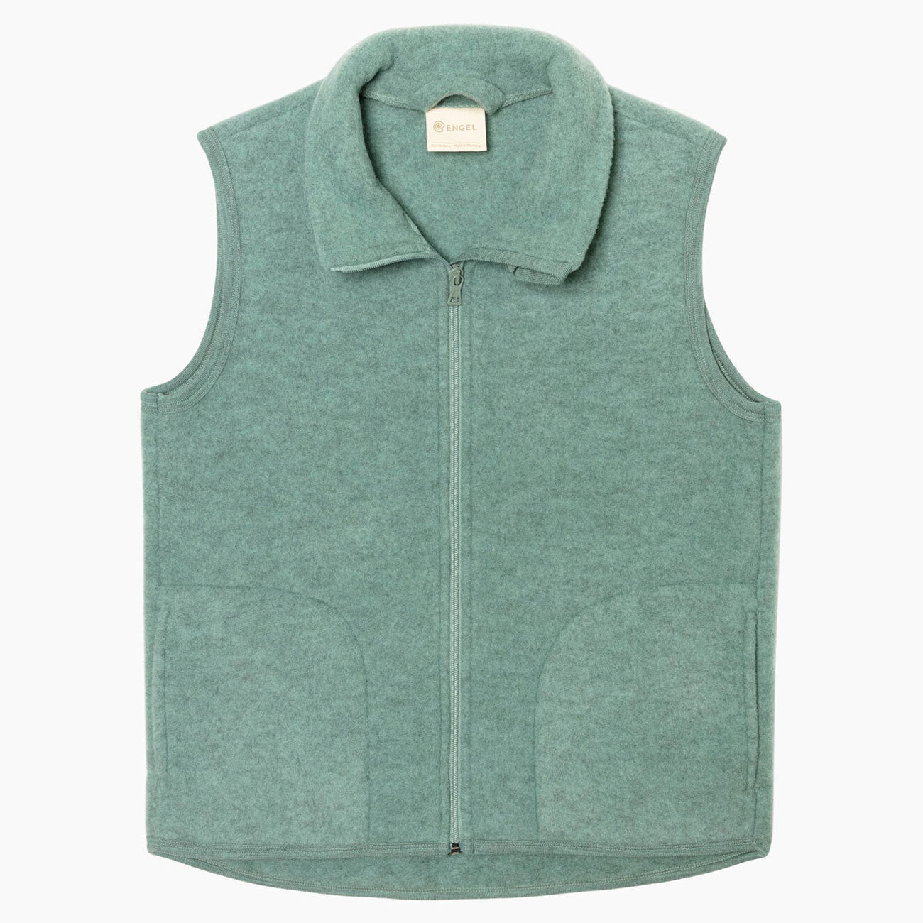 Gilet coupe droite femme en laine polaire - ENGEL