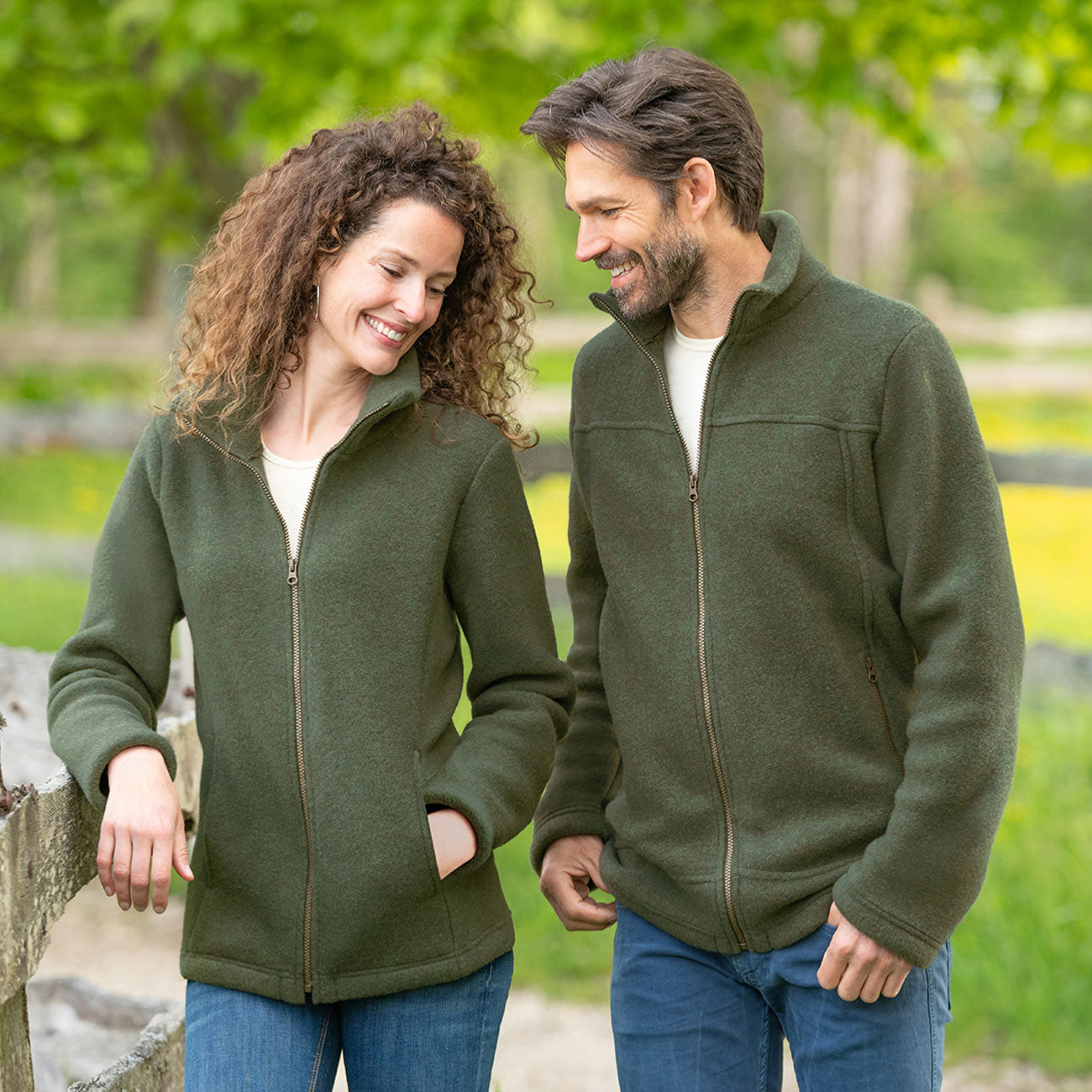 Veste femme en maille polaire de laine - ENGEL