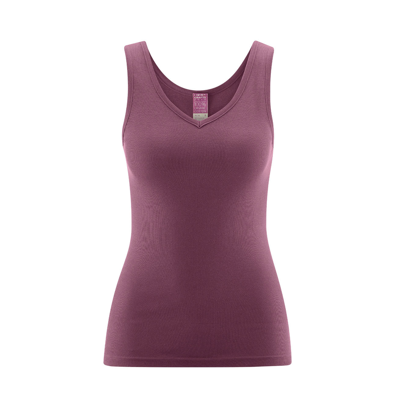 Débardeur bretelles larges JANINE 100% coton - LIVING CRAFTS