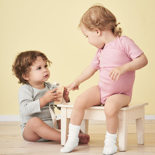 Body manches courtes rayé - LIVING CRAFTS