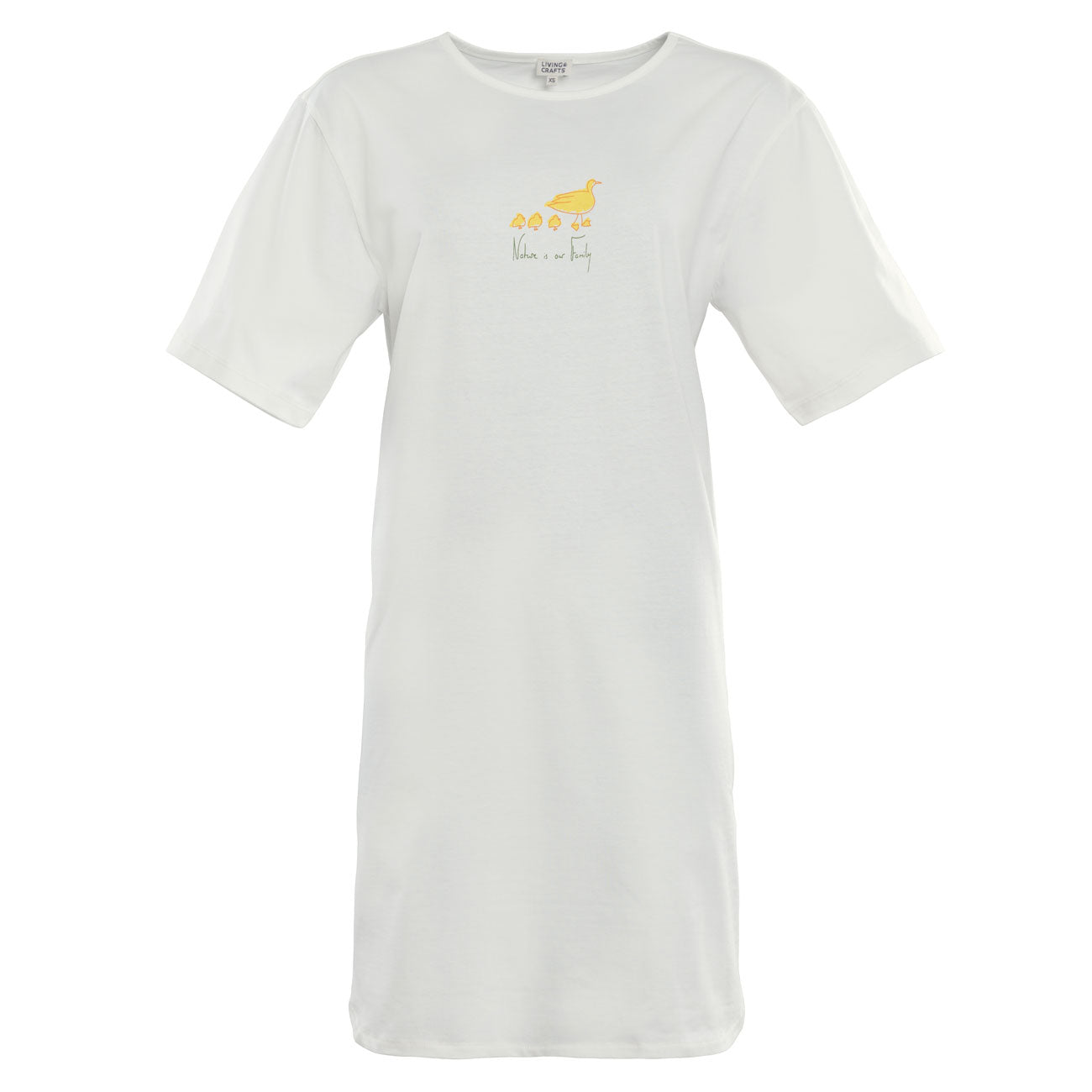 T-Shirt large de nuit BERIT en coton bio - LIVING CRAFTS