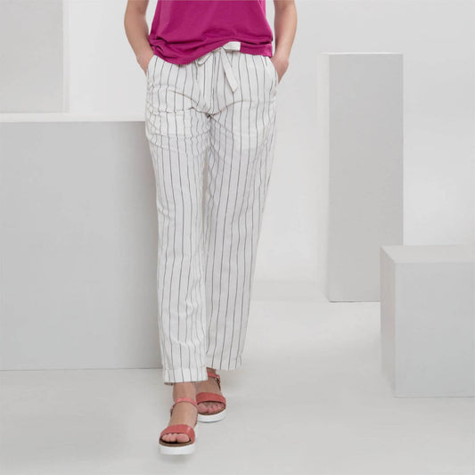 Pantalon GILL lin/coton - LIVING CRAFTS