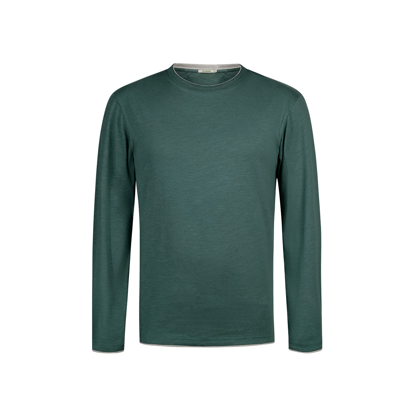 T-shirt manches longues en coton bio - GREENBOMB