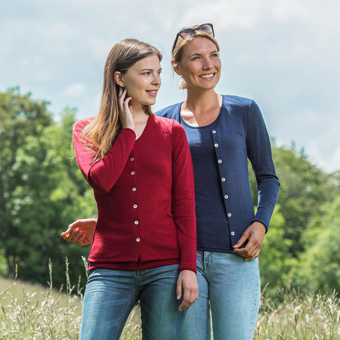 Cardigan Femme Laine et Soie - ENGEL