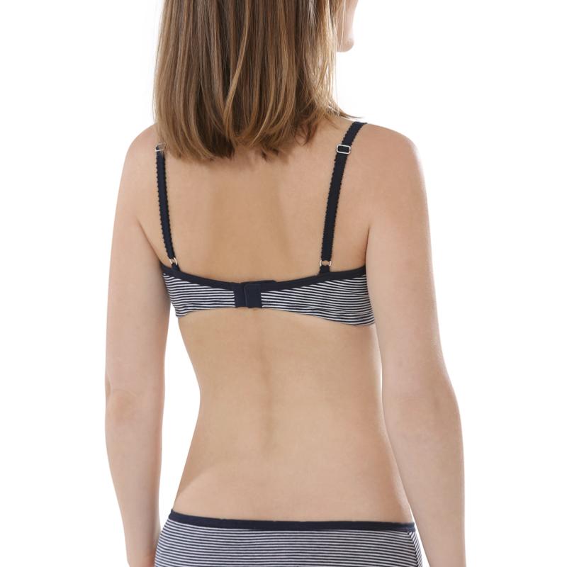 Soutien-gorge rayé sans armatures - COMAZO