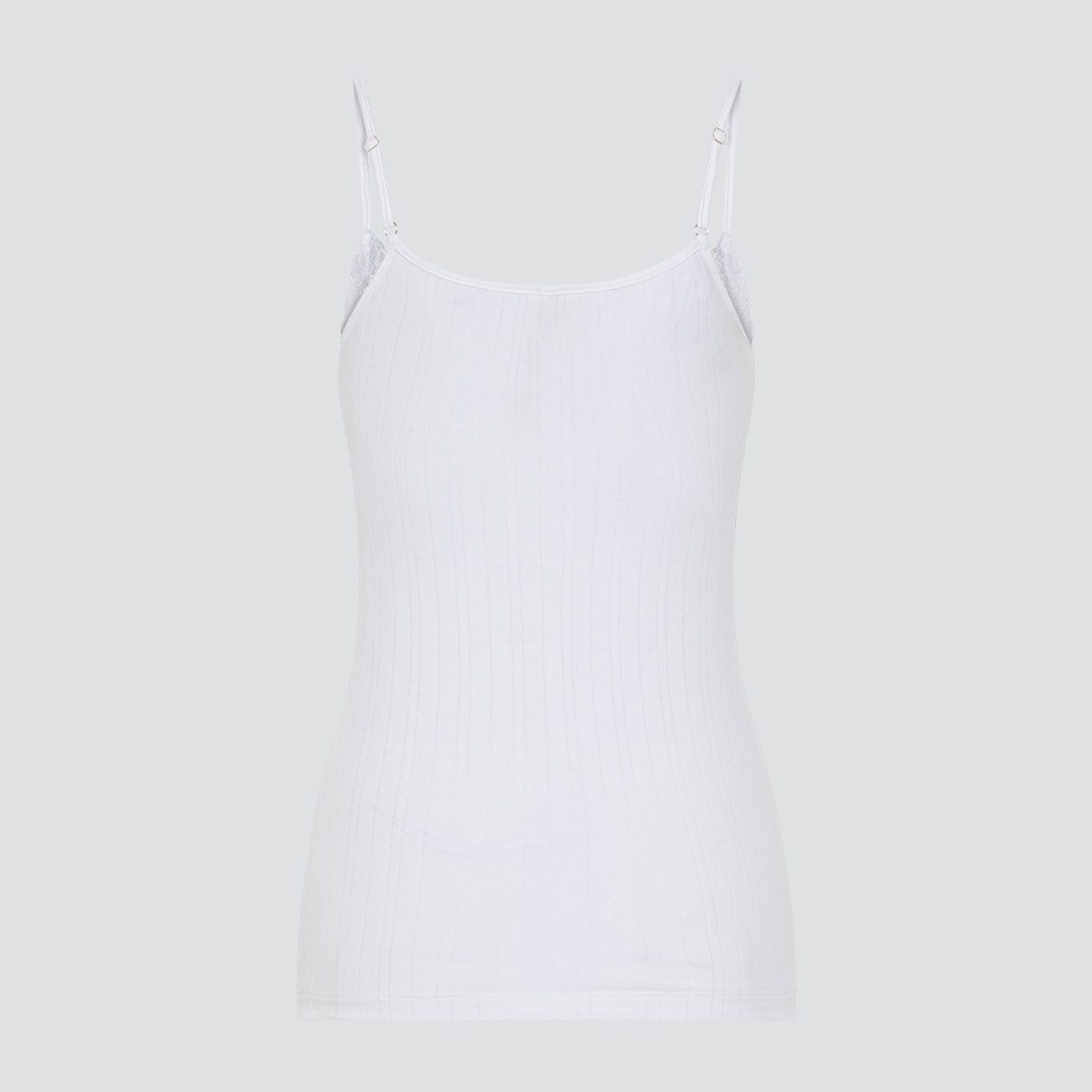 Caraco en coton bio encolure dentelle - COMAZO
