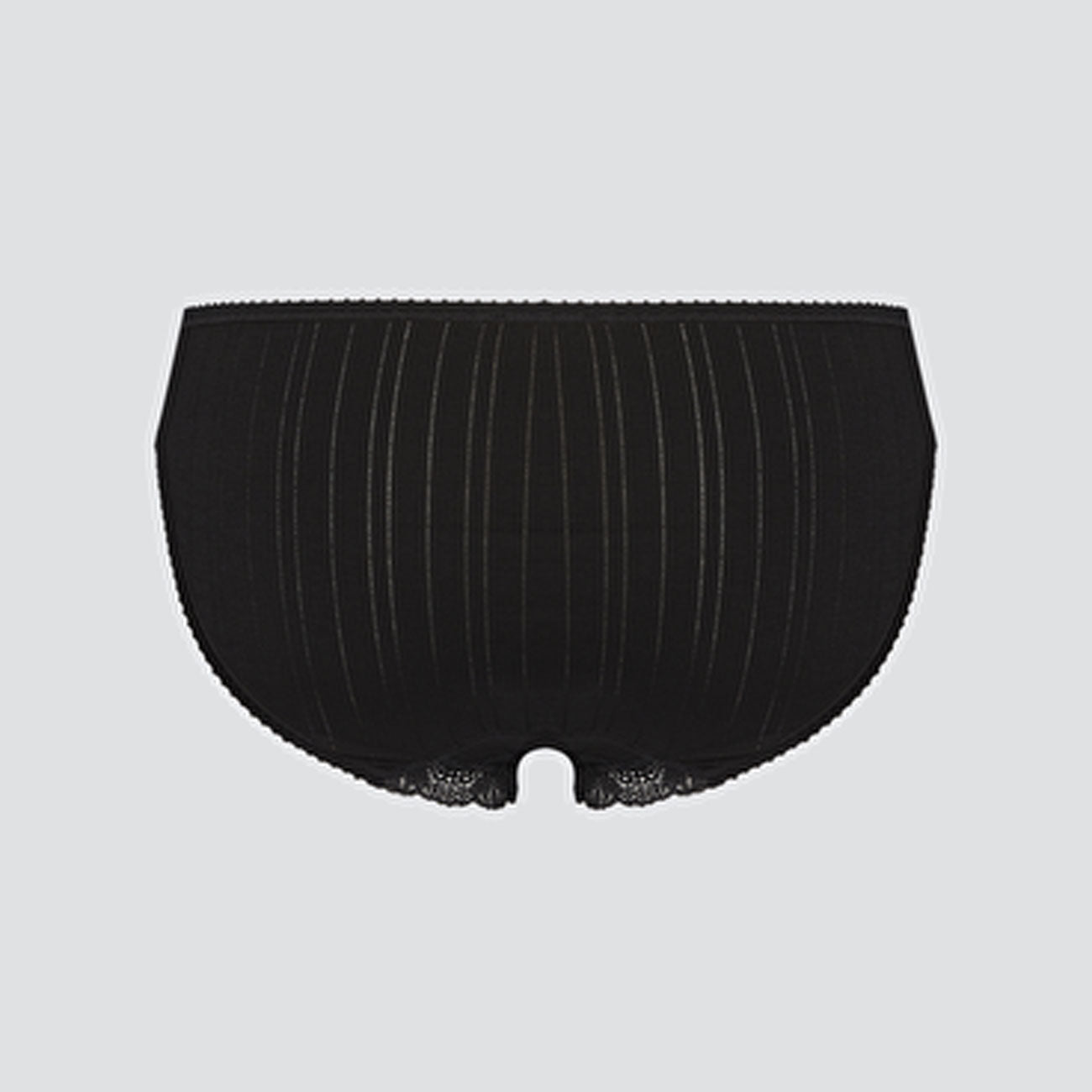 Slip côtelé et dentelle - COMAZO