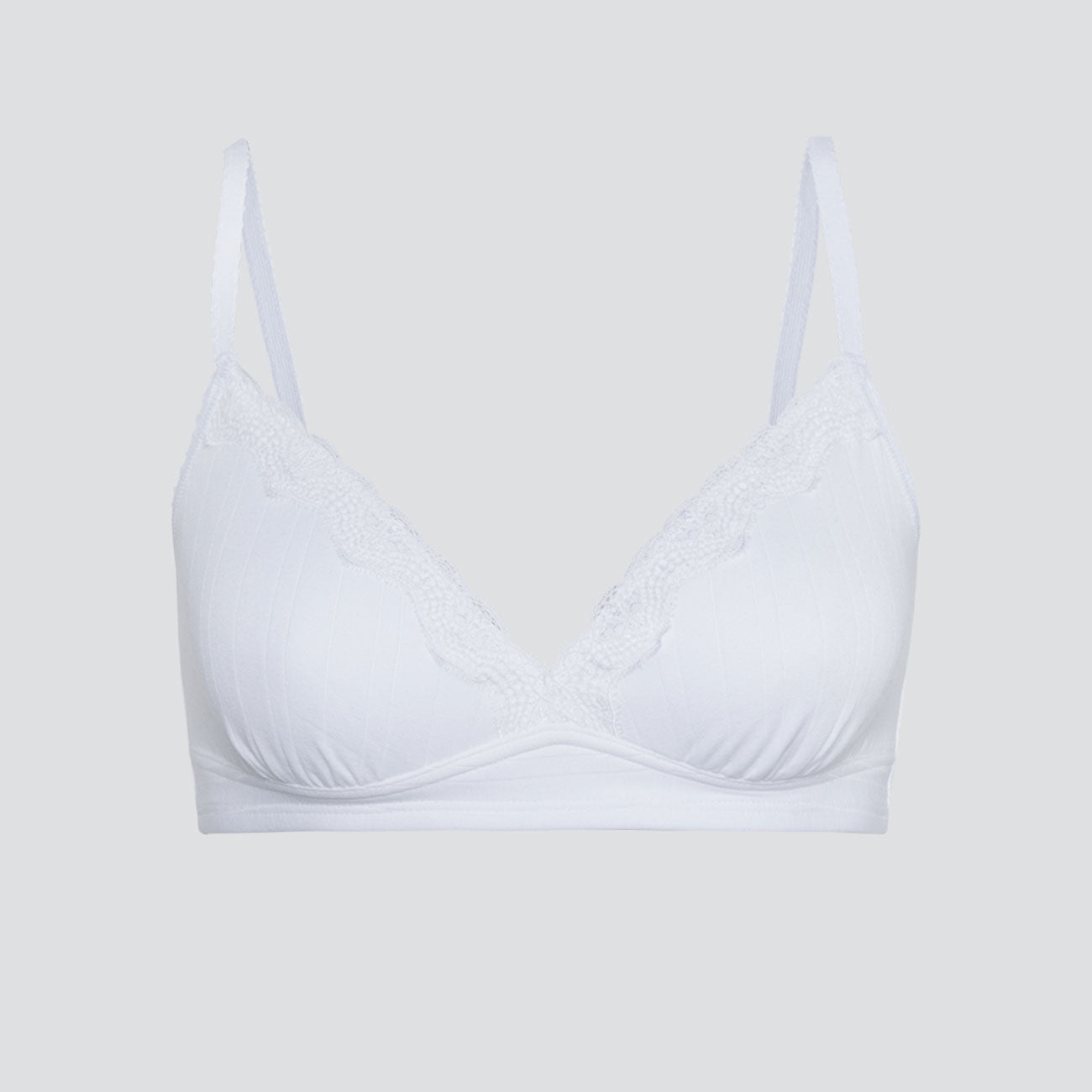 Soutien-gorge triangle cotelé - COMAZO