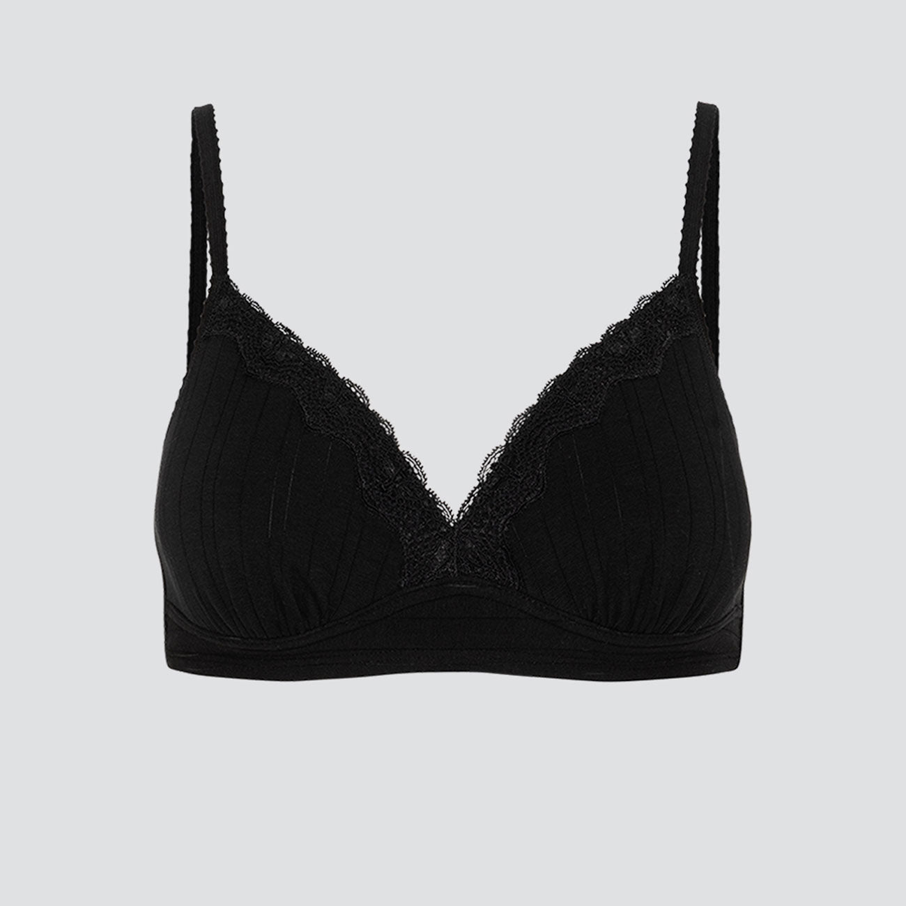 Soutien-gorge triangle cotelé - COMAZO