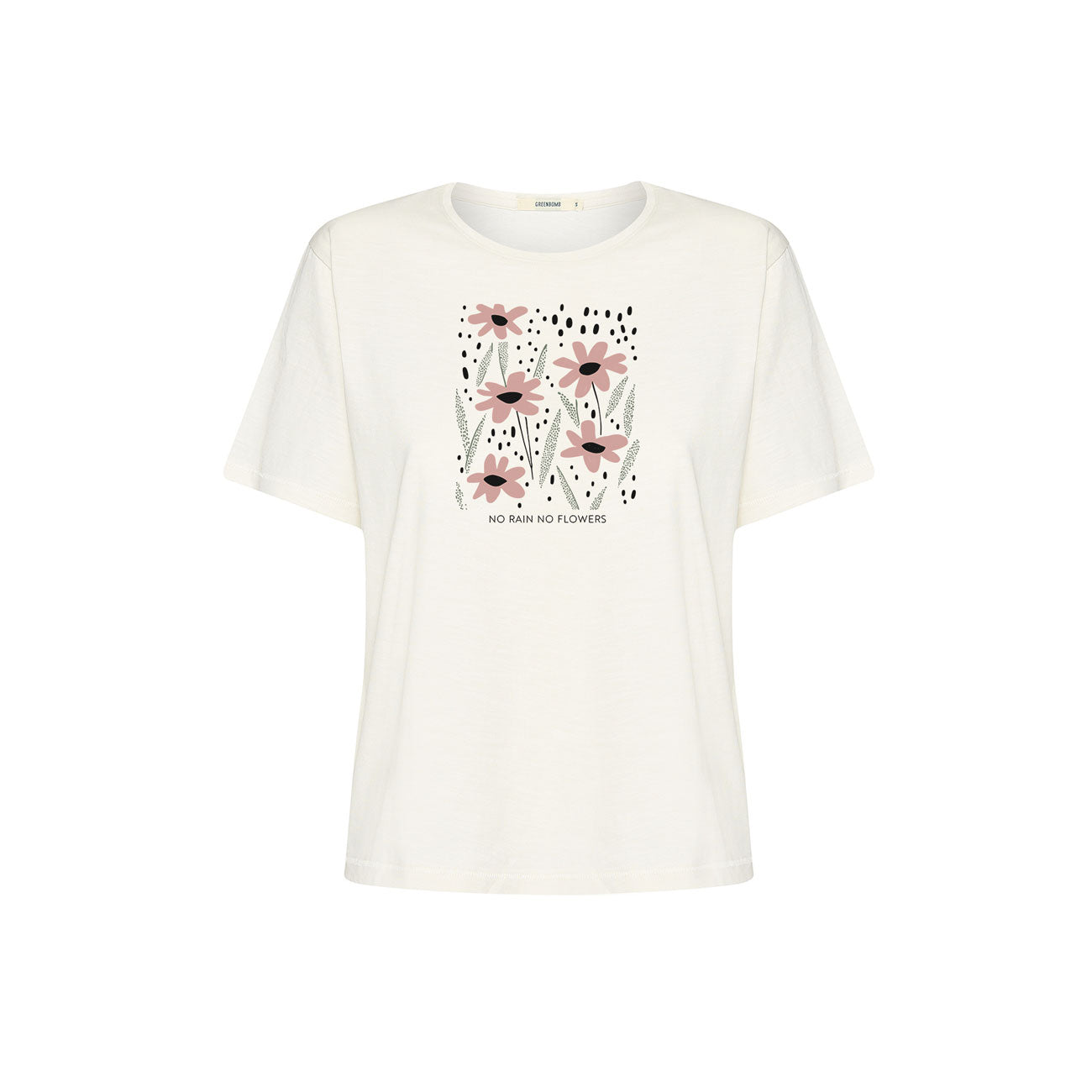 T-shirt No Rain 100% Coton bio - GREENBOMB