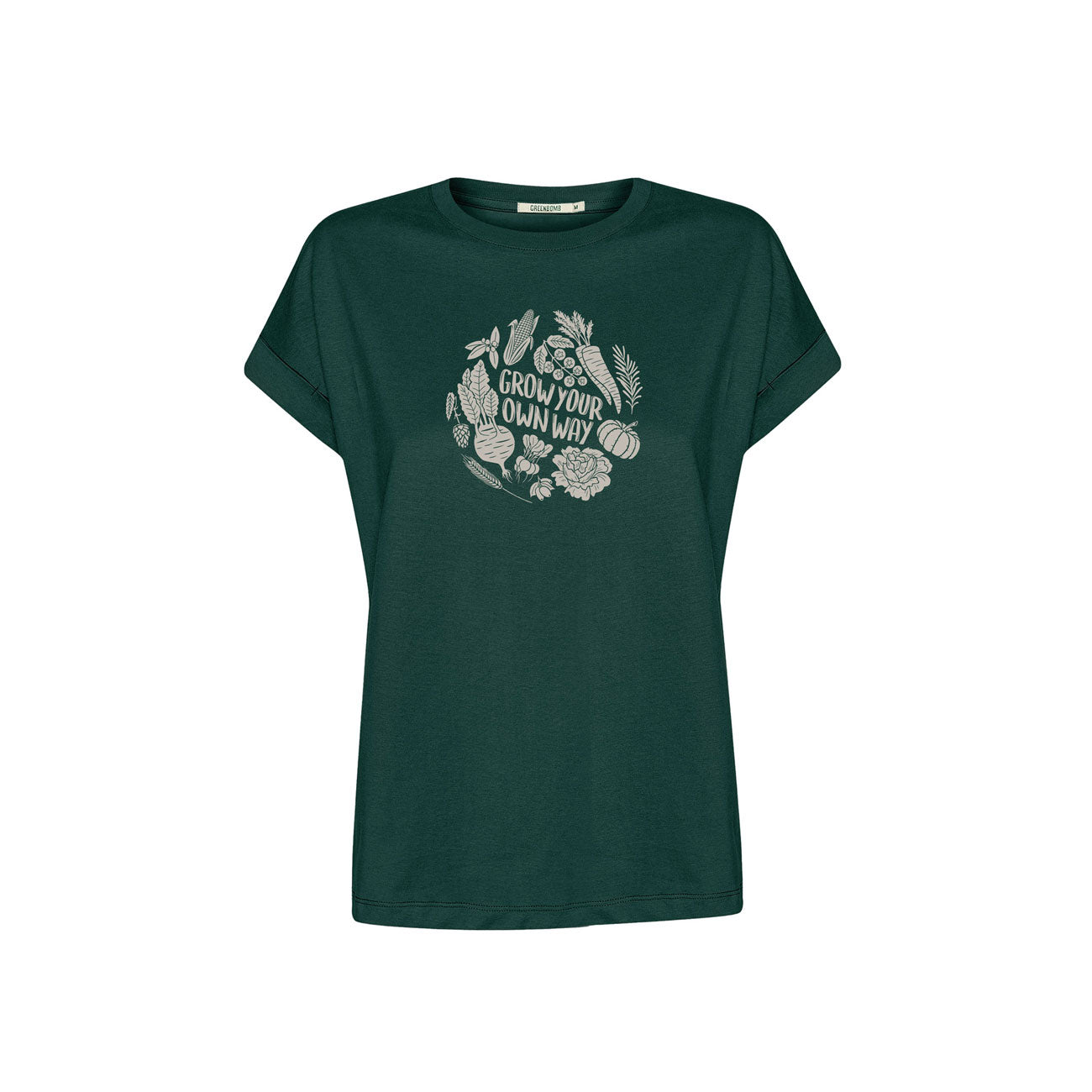 T-shirt LOONY imprimé légumes de saison - GREENBOMB