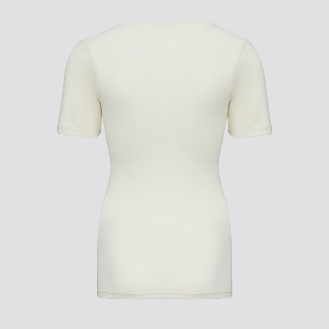 Maillot manches courtes fines côtes 100% coton bio - COMAZO