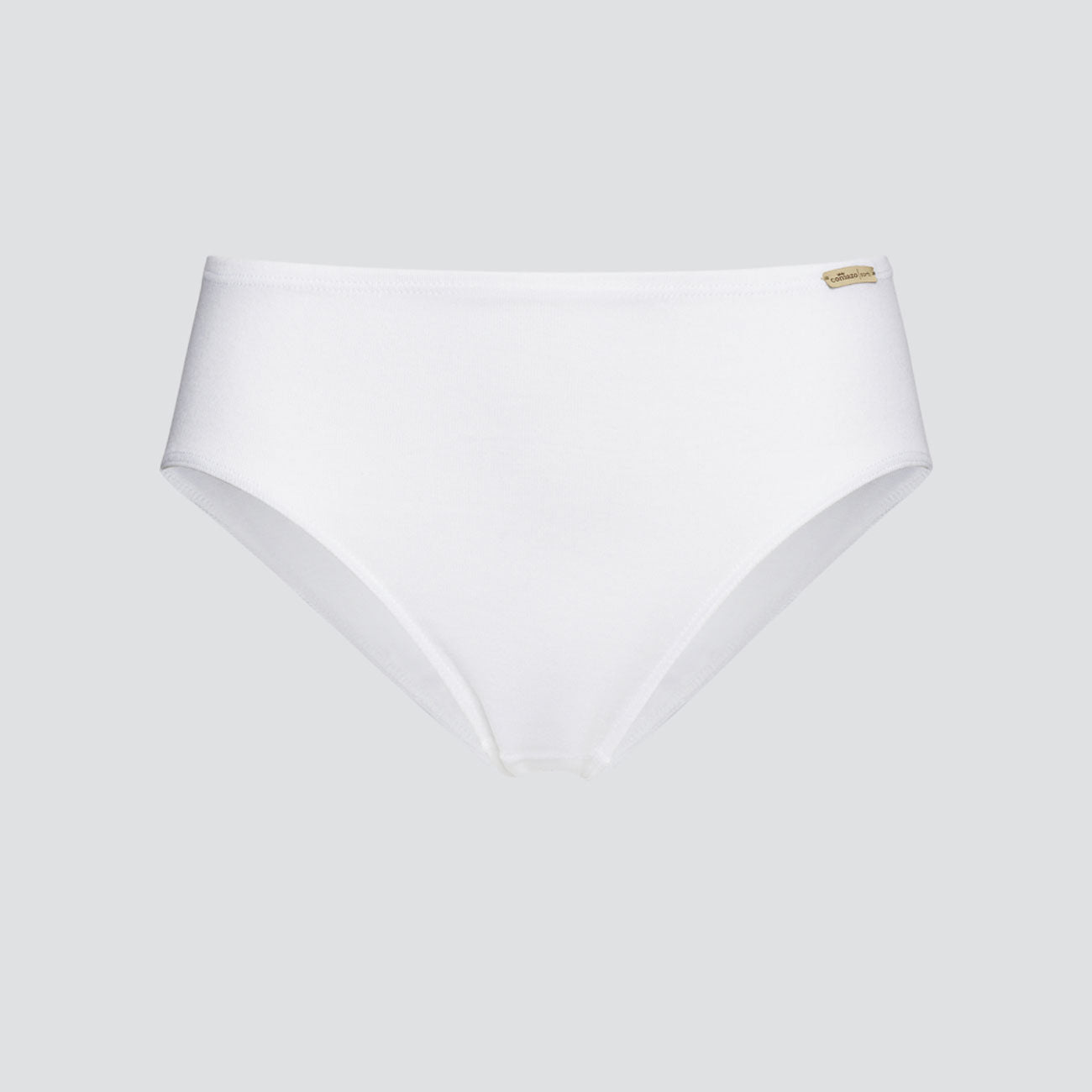 Culotte taille haute fines côtes 100% coton bio - COMAZO