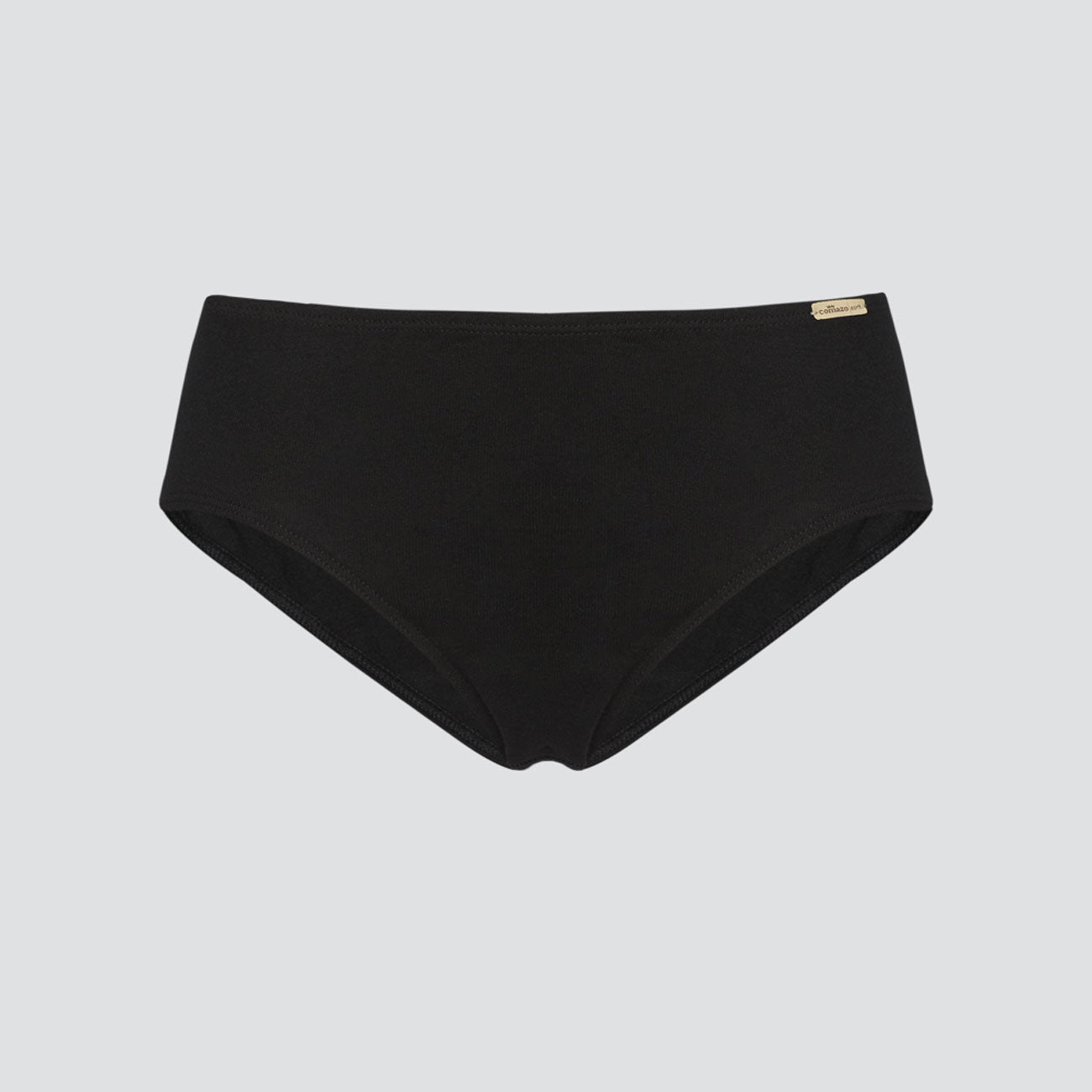 Culotte taille haute fines côtes 100% coton bio - COMAZO