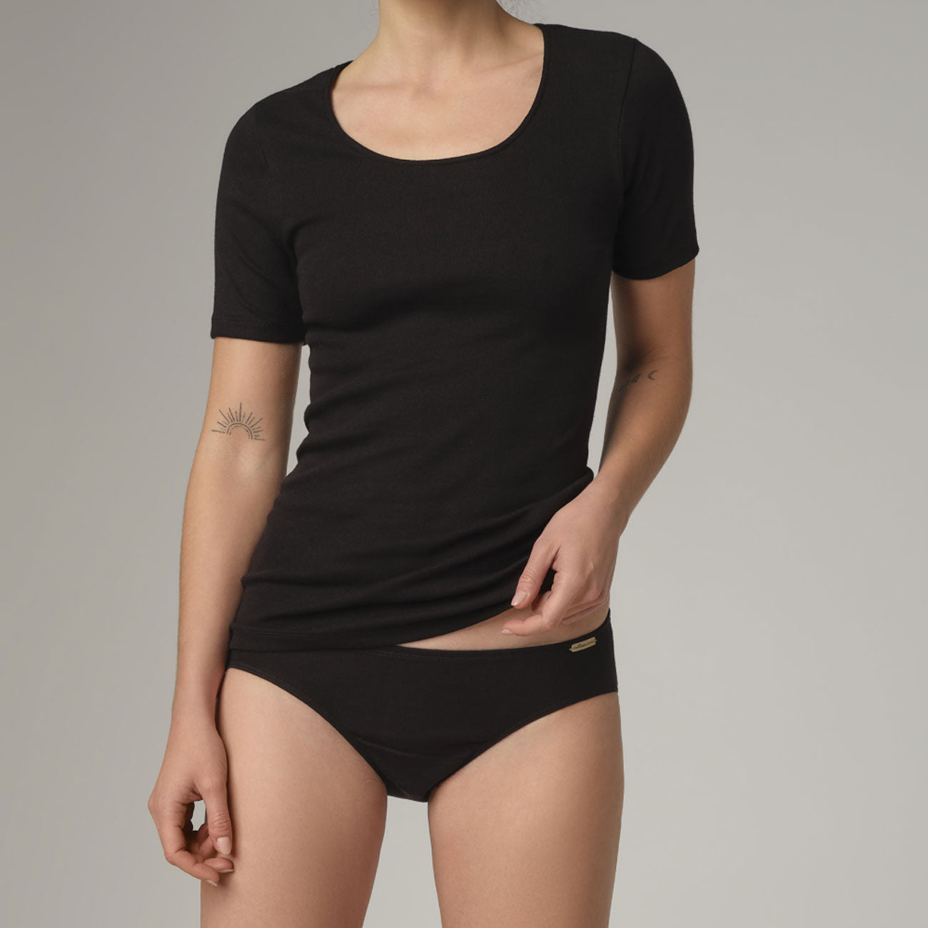 Slip fines côtes 100% coton bio - COMAZO