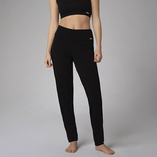 Pantalon yoga large ceinture - COMAZO