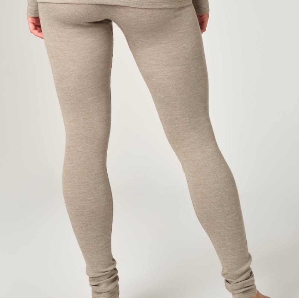 Legging en coton laine et soie - COMAZO