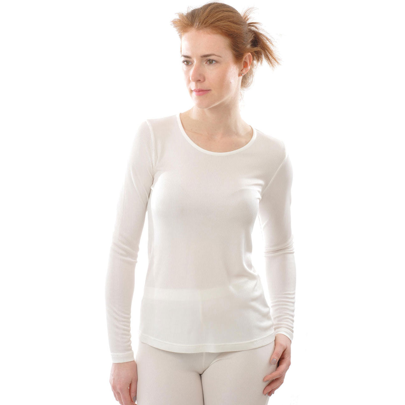 Maillot manches longues 100% soie bio - ALKENA