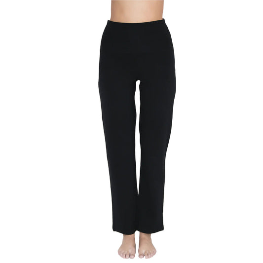 Pantalon large ceinture élastiquée - LEELA COTTON