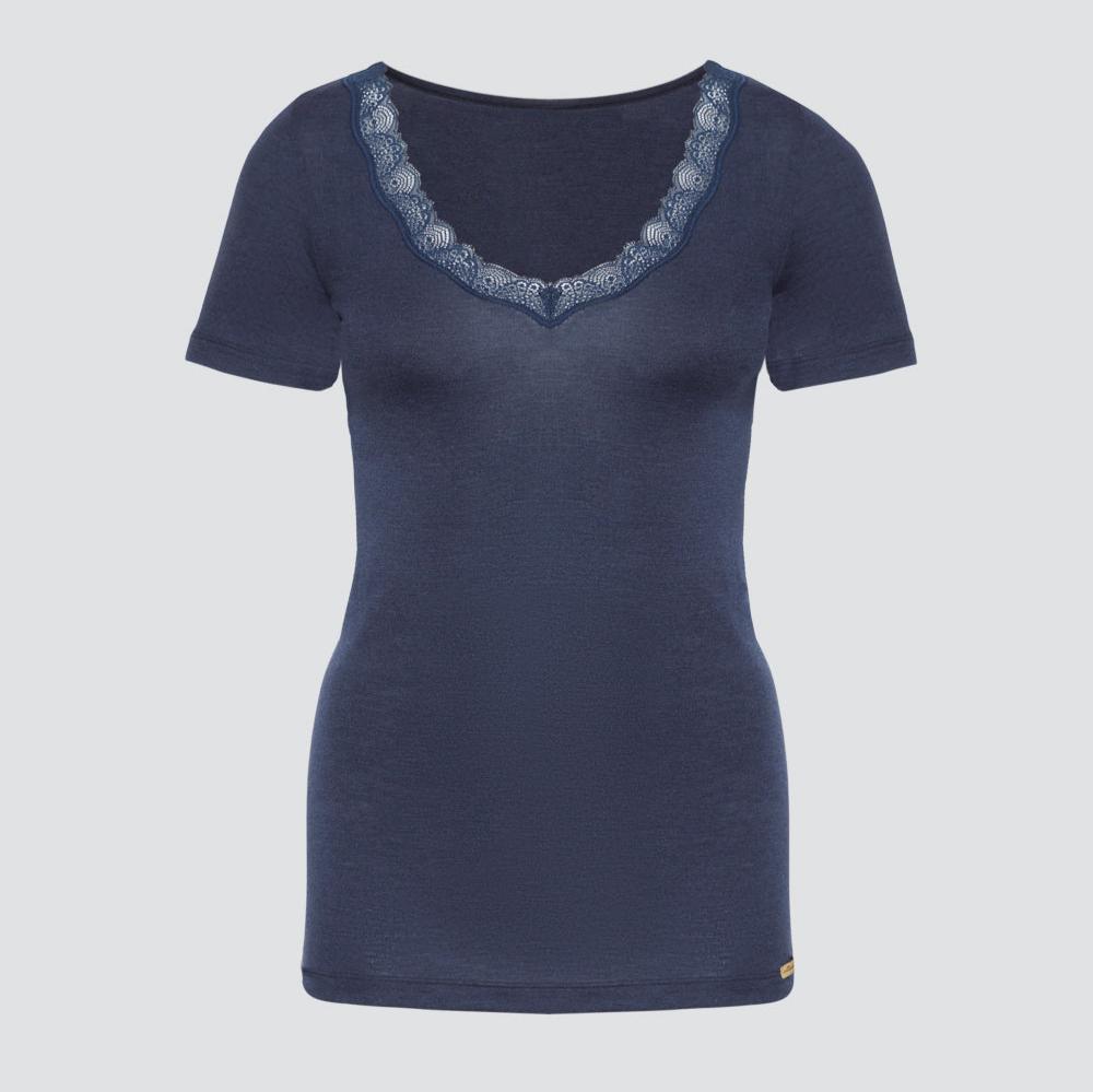 Maillot manches courtes Laine et soie - COMAZO