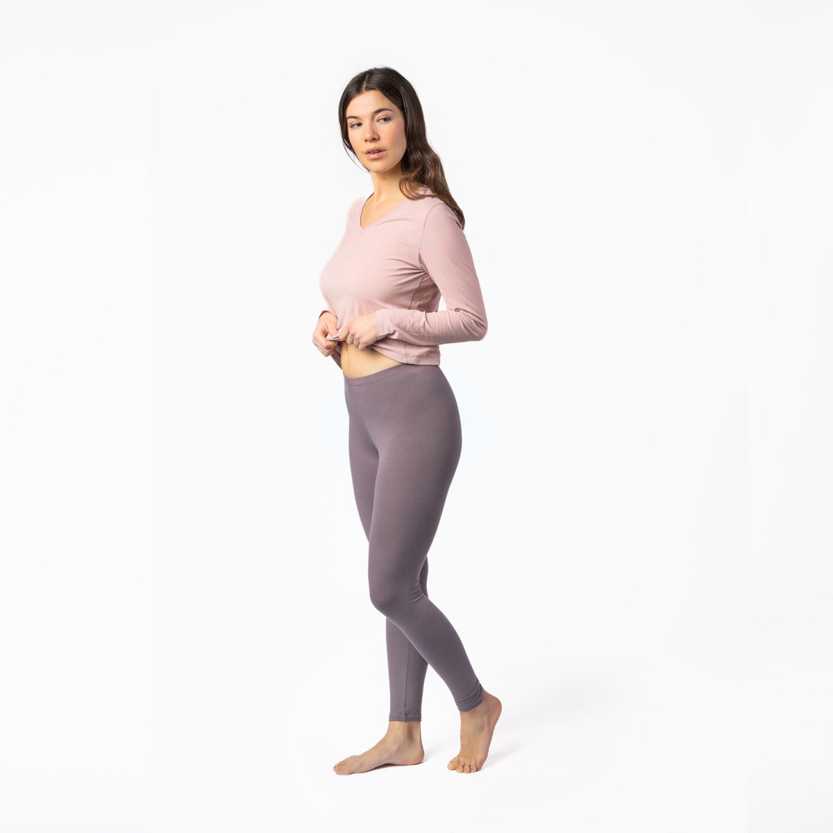 Legging ANNEDORE en coton bio - LIVING CRAFTS