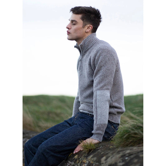 Pull col camionneur zipé - FISHERMAN