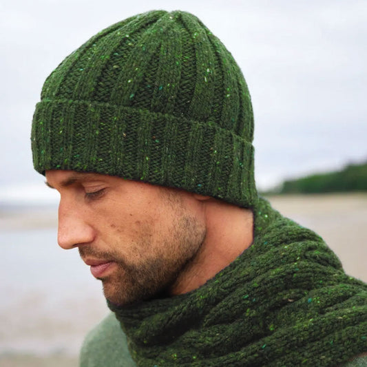 Bonnet laine tricotée - FISHERMAN