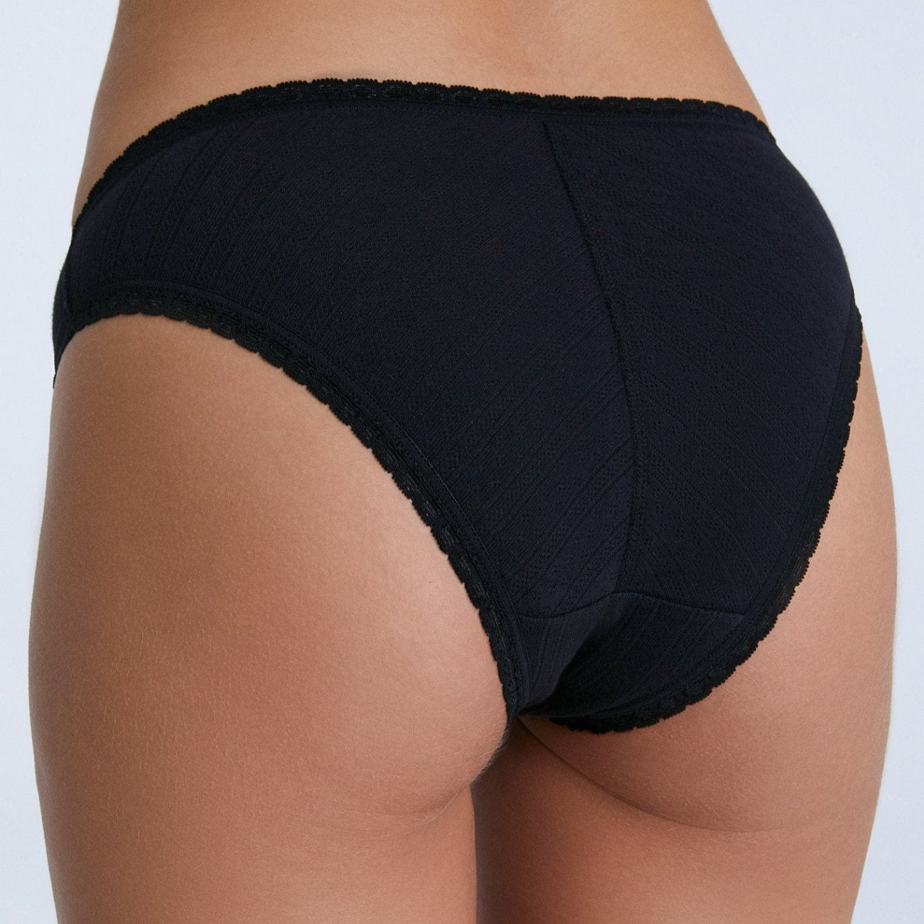 Slip pointelle et dentelle - ALBERO