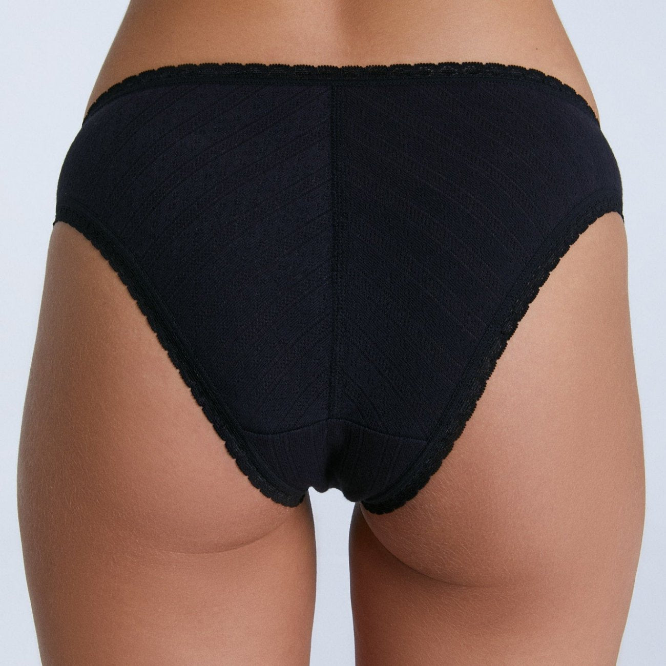 Slip pointelle et dentelle - ALBERO