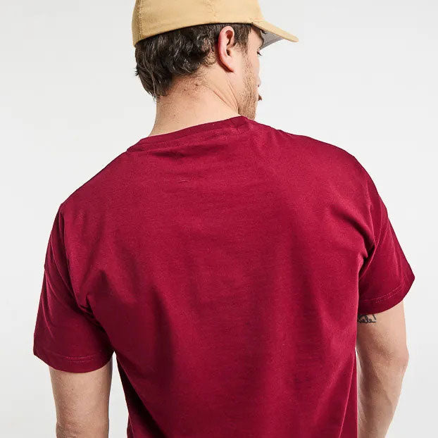 T-shirt BAPTISTE brodé vélo matières recyclées - LA GENTLE FACTORY