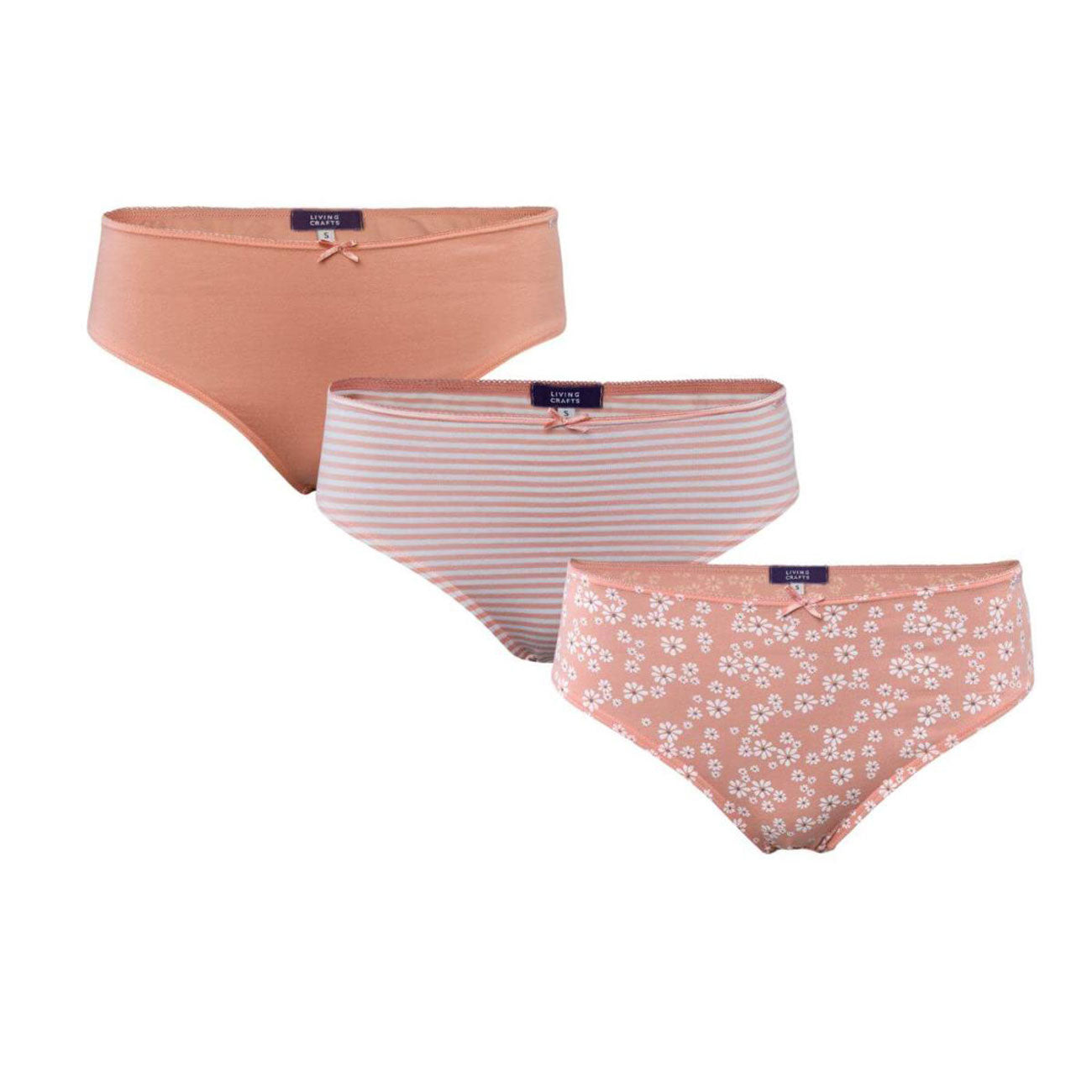 Trio de culottes IMALA en coton bio - LIVING CRAFTS
