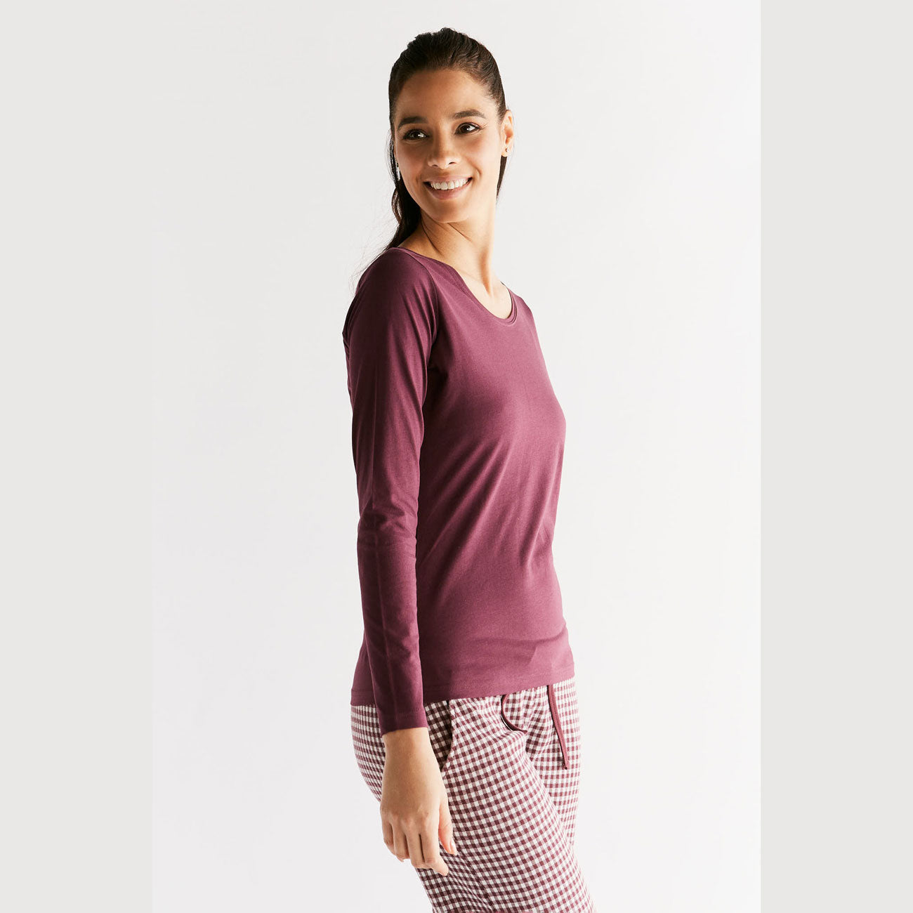 T-shirt manches longues - LEELA COTTON