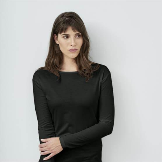 T-shirt manches longues Pima JENNIFER - LIVING CRAFTS