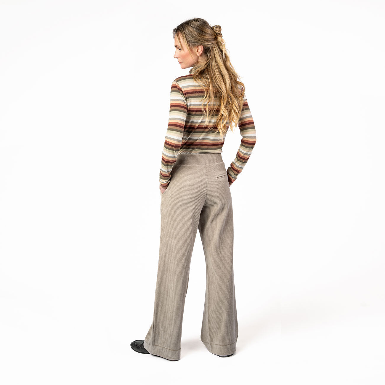 Pantalon PARSELINA 100% velours de coton - LIVING CRAFTS
