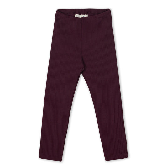 Legging côtelé 100% coton bio - LEELA COTTON
