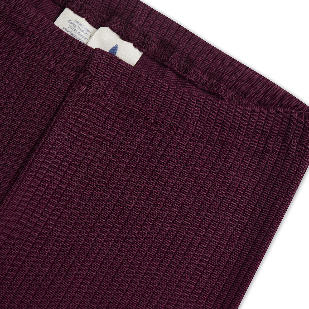 Legging côtelé 100% coton bio - LEELA COTTON