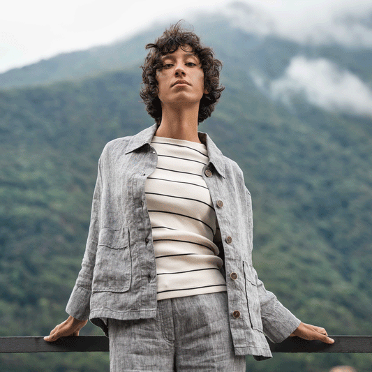 T-shirt 100% coton bio RIA - LIVING CRAFTS